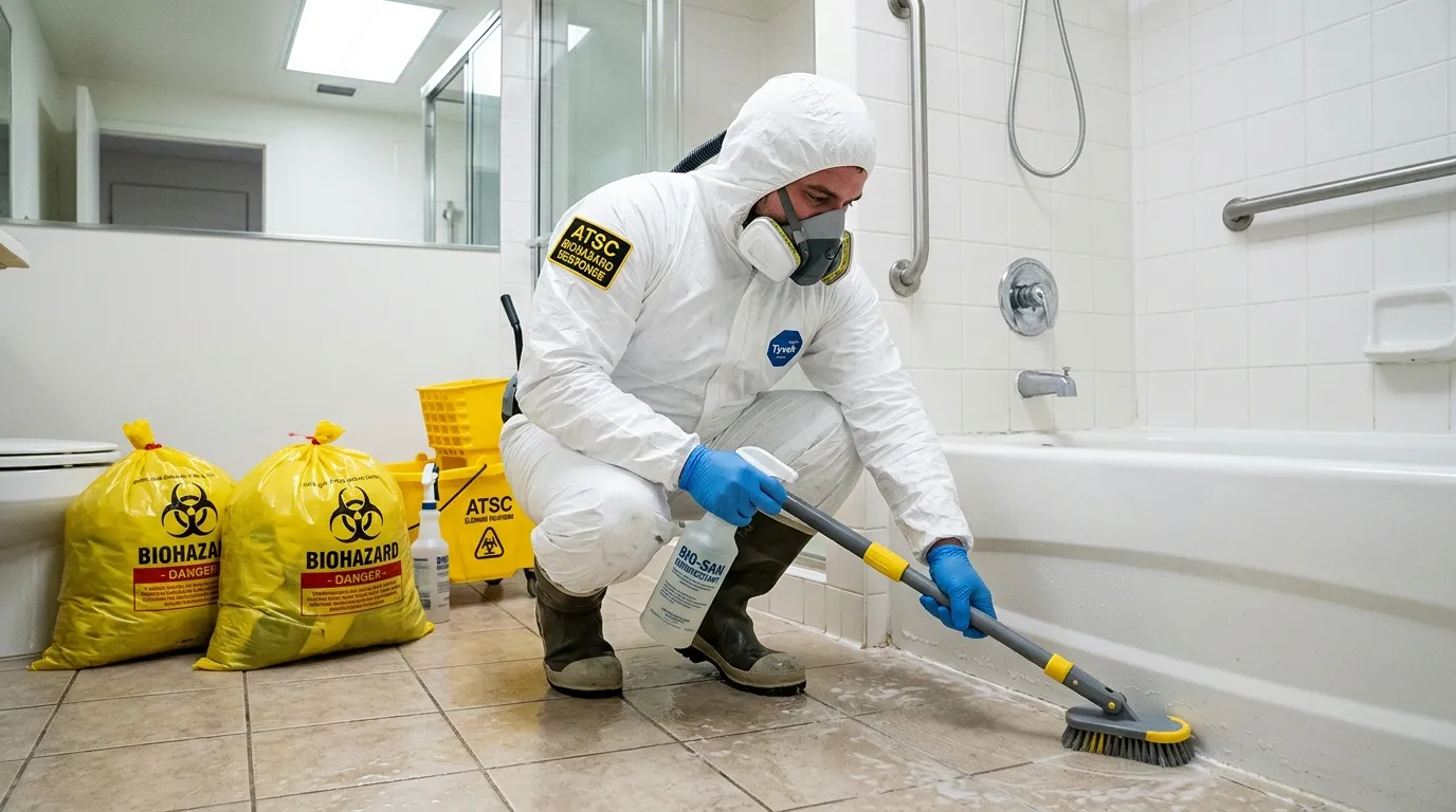 Decontamination equipment deployed for Blood Cleanup in South Amboy